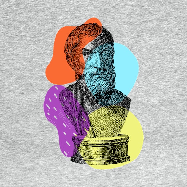 Epicurus the Greek Philosopher by 45 Creative Club